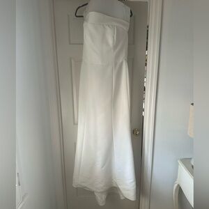 Bellas Bridesmaids White Bridesmaids Gown